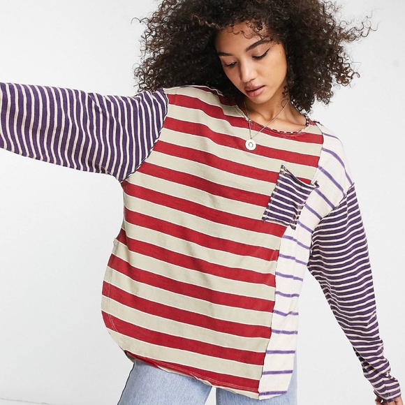 NWT Free People | Stripey Prep T-Shirt | XS - Picture 2 of 16